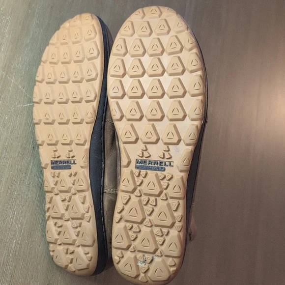 Merrell Ashland Vee Leather Suede Waterproof Mid Calf Boots Tan Women’s 10 - Picture 8 of 12